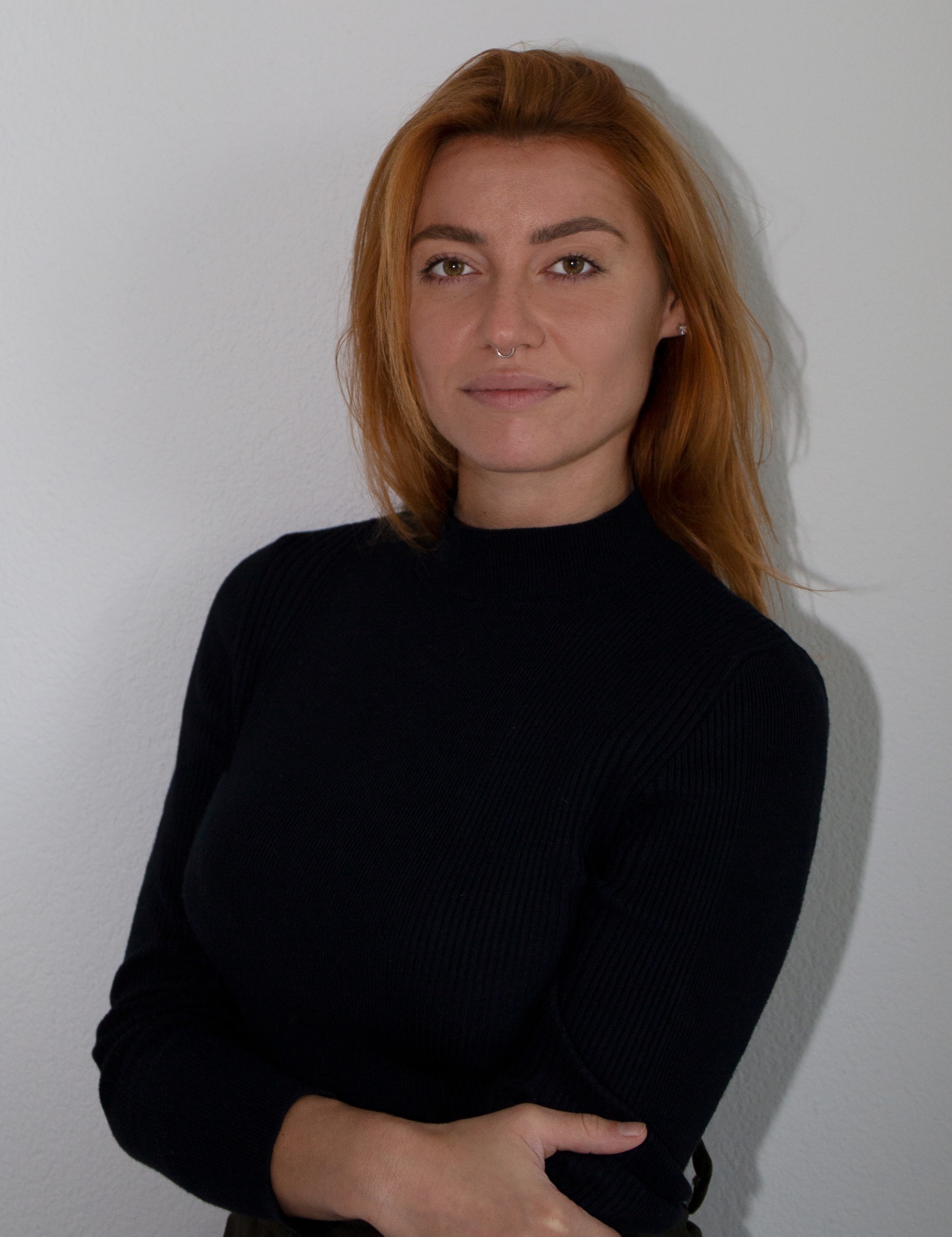 Portrait of Ina Bucher, co-founder and partner at ZurichSofia